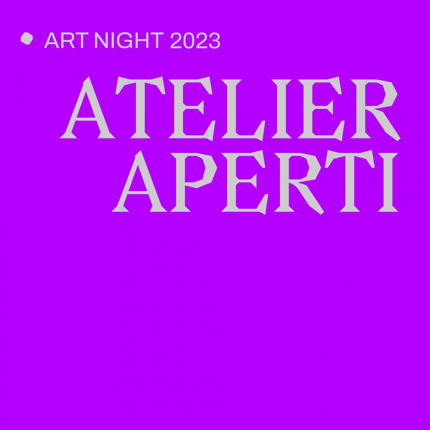 Atelier aperti - Art Night 2023