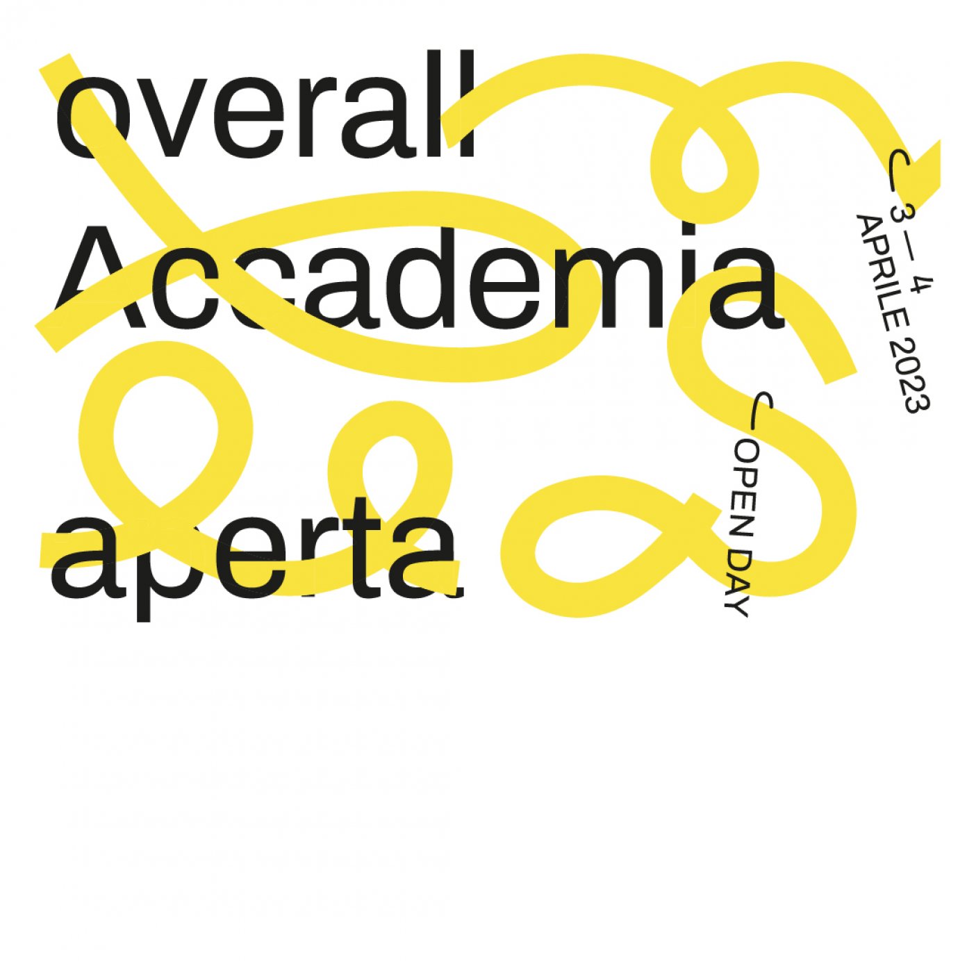 OPEN DAYS 3-4 APRILE 
