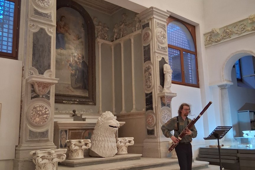 Concerto di Ronan Witthern, fagotto 